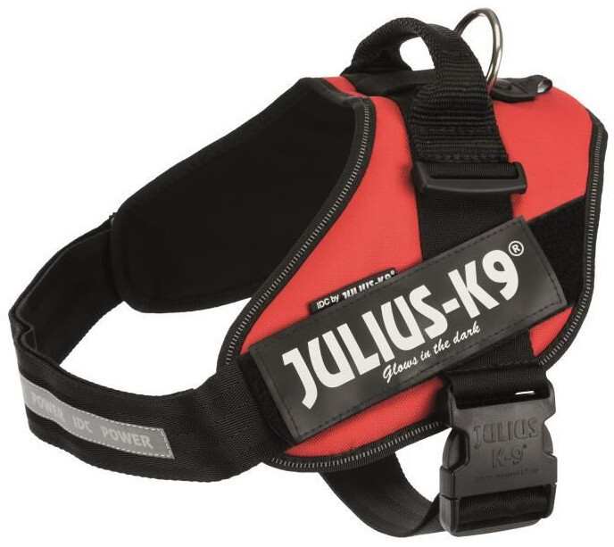Julius K-9 Harnais pour chien taille 2 rouge Julius K-9 Harnais pour chien taille 2 rouge
