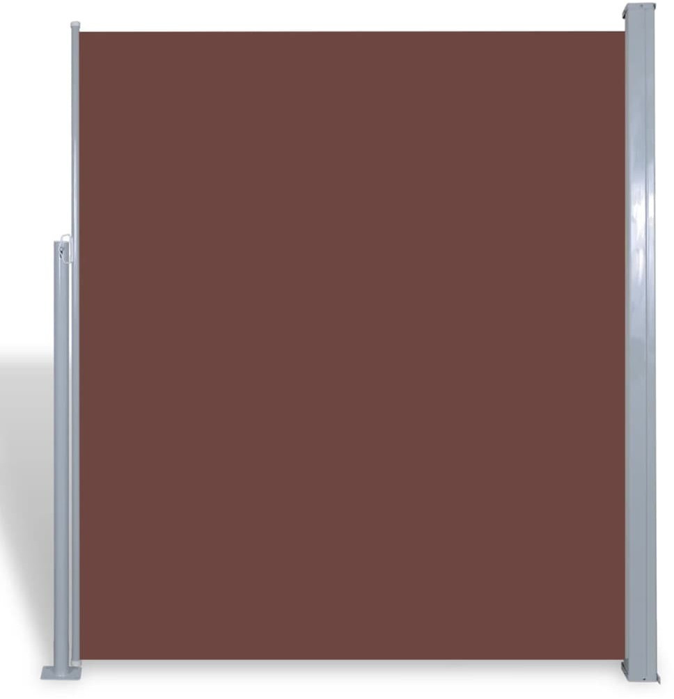 VidaXL Brise-vue rétractable 300 x 180 cm marron