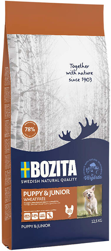 Bozita Naturals Puppy & Junior 12,5kg