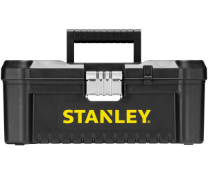 Stanley Stst1-75515 Boîte À Outils Avec Plateau Porte-Outils Amovible - 2  Organiseurs Sur Le Couvercle - Charnières Plastiques - Attaches Métalliques