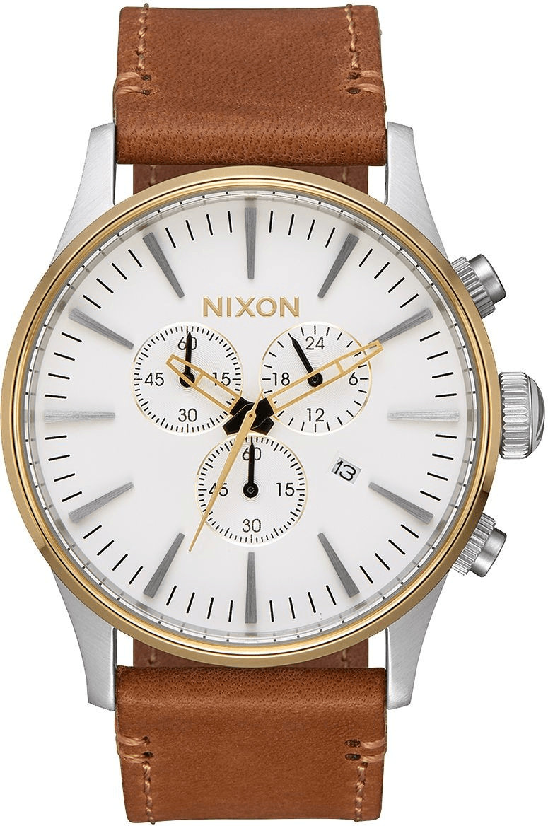 Photos - Wrist Watch NIXON The Sentry Chrono Leather  (A405-2548)