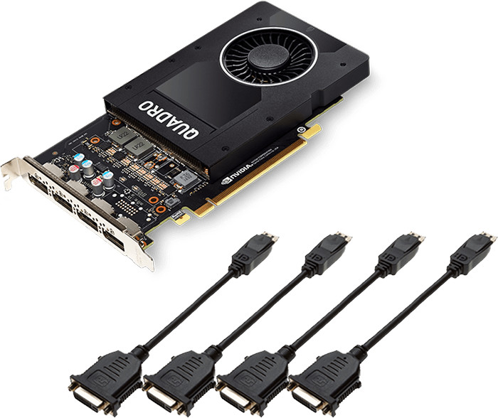 PNY Quadro P2000 5120 Mo GDDR5 au meilleur prix sur idealo.fr