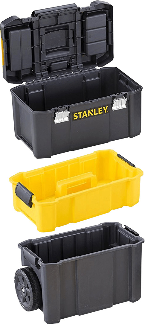 Stanley STST1-71963 Organizador de herramientas 3 en 1 - Negro/Amarillo