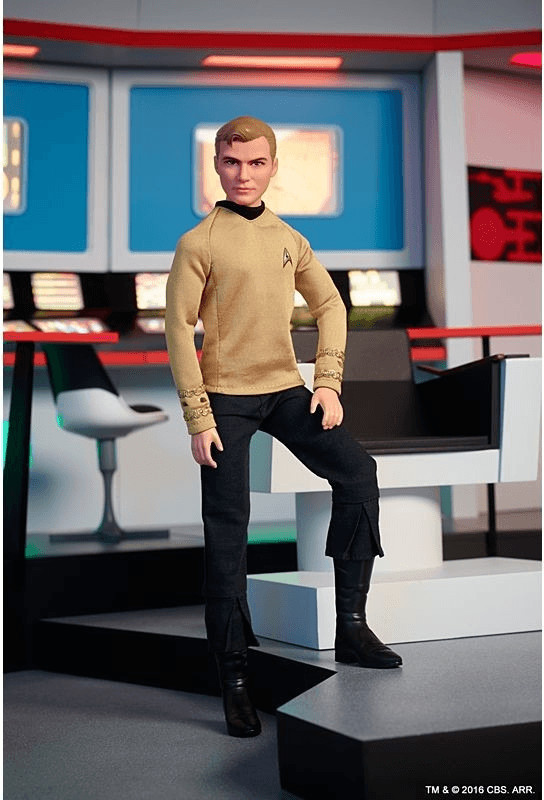 Barbie Star Trek 50th Anniversary Captain Kirk (DGW69)