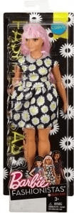 Barbie Fashionistas 2016 robe à fleurs (DVX70)