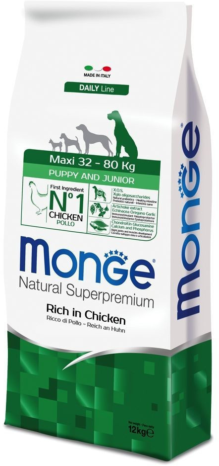 Monge Maxi Puppy & Junior - Chicken 12kg