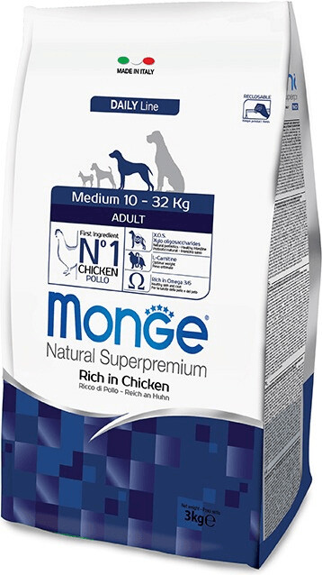 Monge Medium Adult - Chicken (3 Kg)