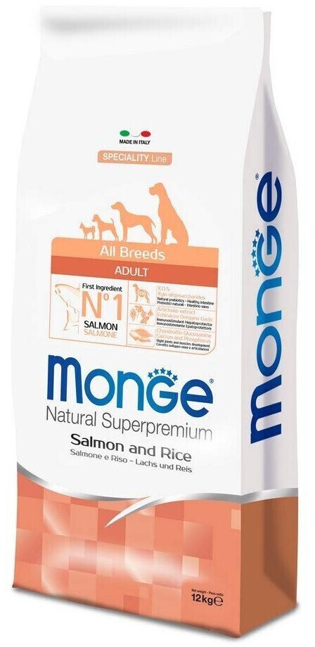 Monge All Breeds Adult Salmon and Rice 12kg