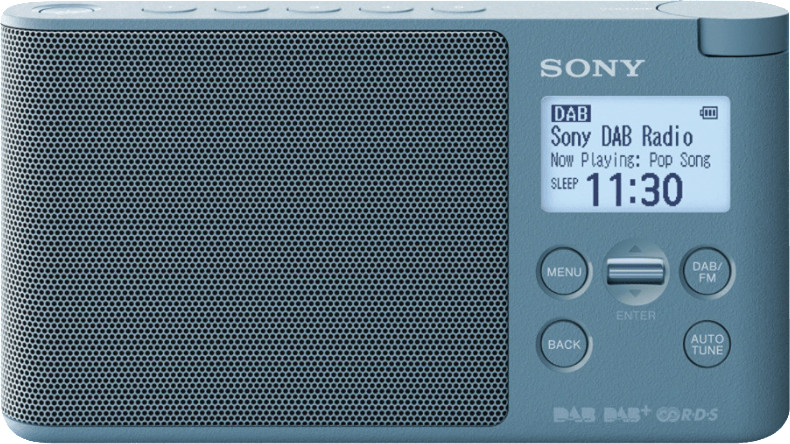 Sony XDR-S41D blau