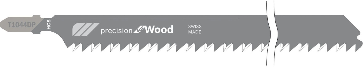 BOSCH - Lame de scie sauteuse T 1044 DP Precision For Wood Réf