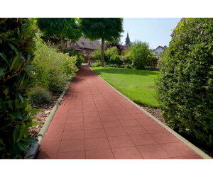 Lusit Betonplatte Rot 30 X 30 X 4 Cm Ab 1 71 Preisvergleich