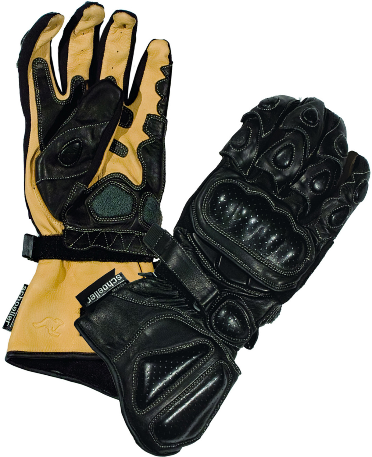 Modeka Gants Racing Pro noir/beige