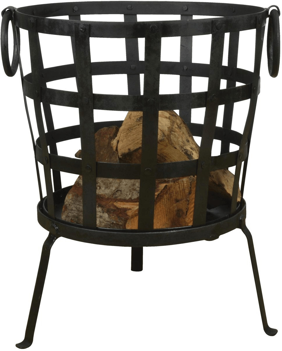 Esschert Panier à feu métal recyclé