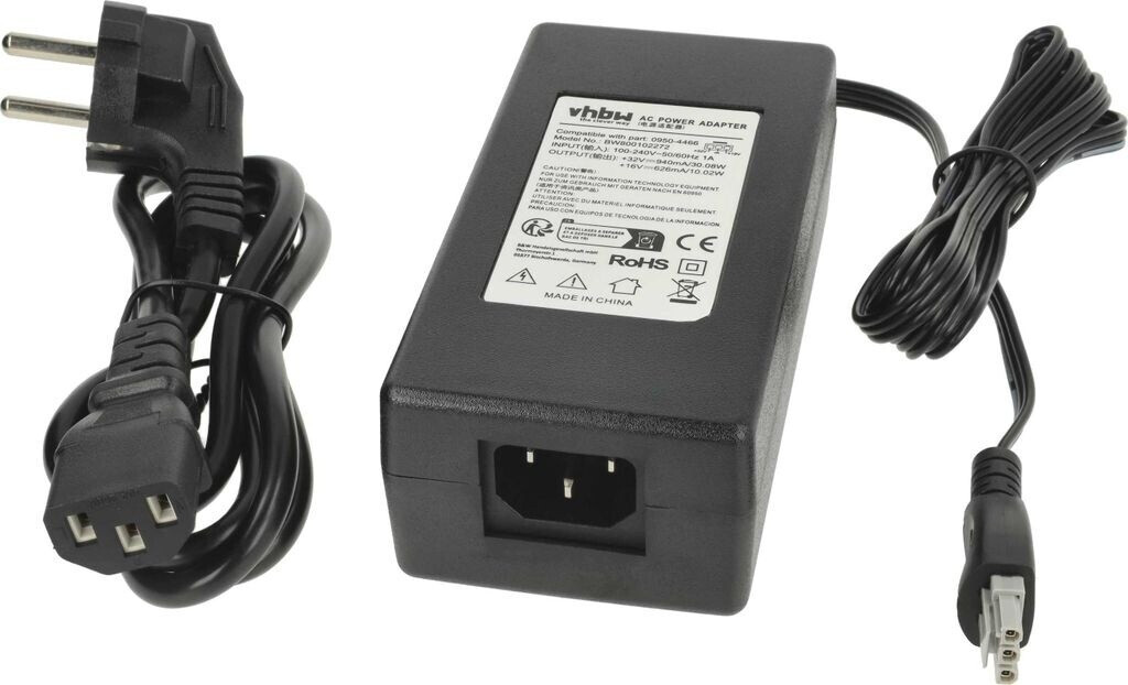vhbw 220V Drucker Netzteil (ersetzt HP 0950-4466, 0957-2083, 0957-2094)