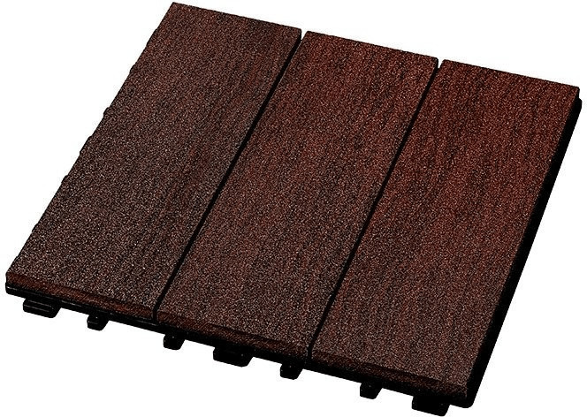 Rettenmeier WPC-Klickfliese terracotta 30 x 30 cm (4 Stück ...