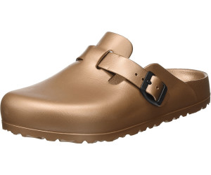 birkenstock boston metallic copper