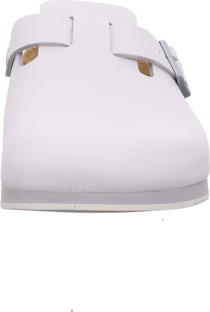 Birkenstock boston super grip white sale