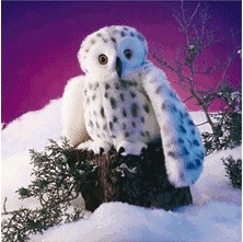 Folkmanis Hibou des neiges (2236)