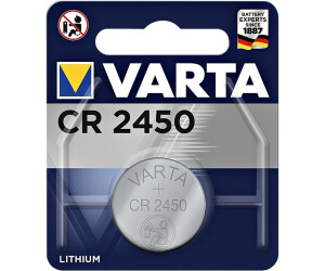 4x Original Varta CR2450 Batterien Knopfzellen Knopfzelle Frische Markenqualität 