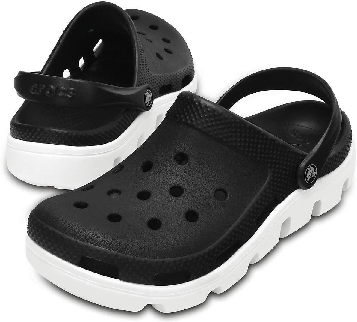 Crocs Duet Sport Clog black/white
