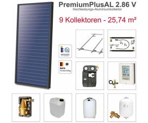 Solarbayer PremiumPlus AL Solarpaket 9 (25,74 m²)