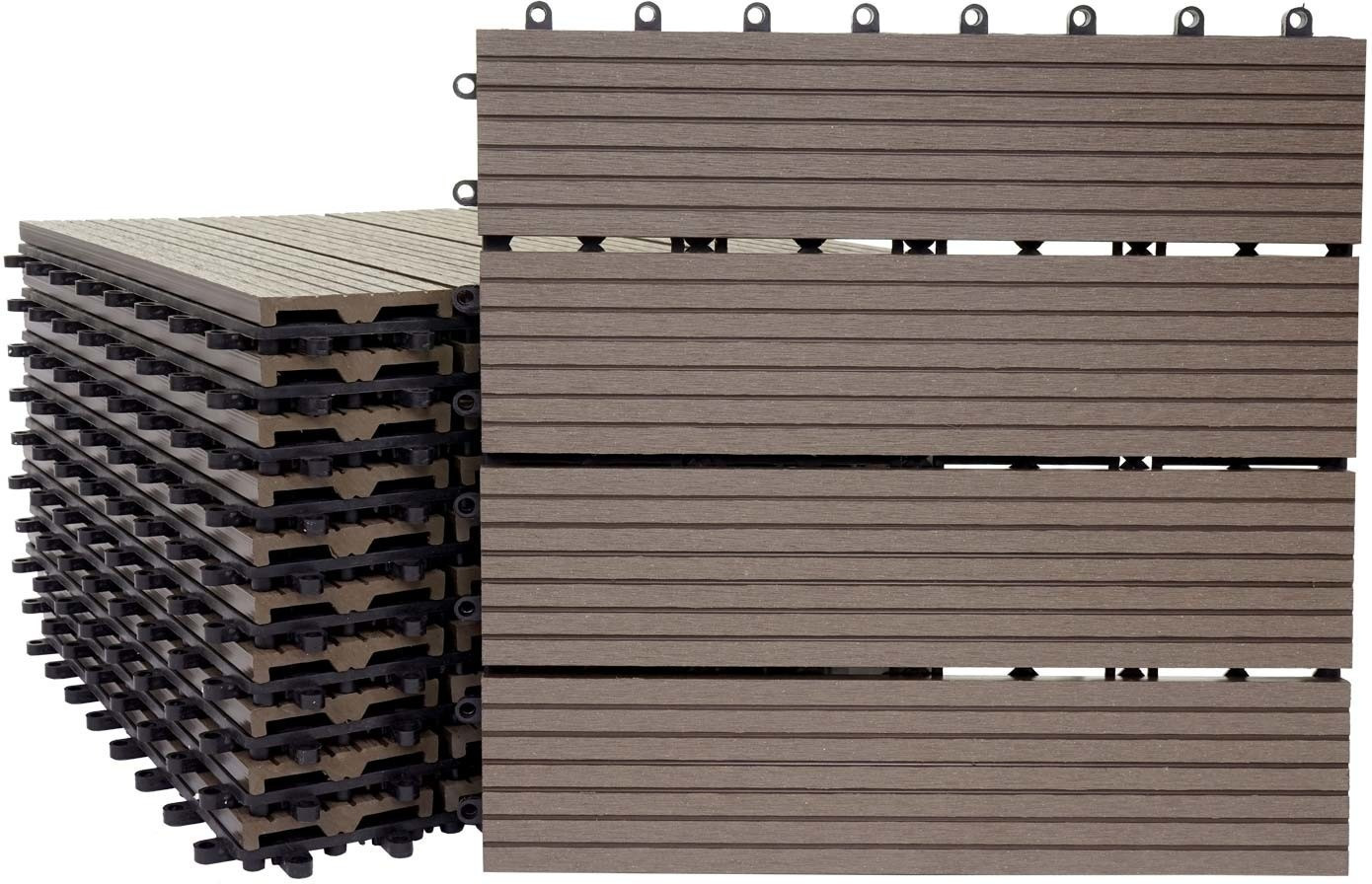 Mendler Linear Coffee Rhone 30 x 30 cm (11 pieces)