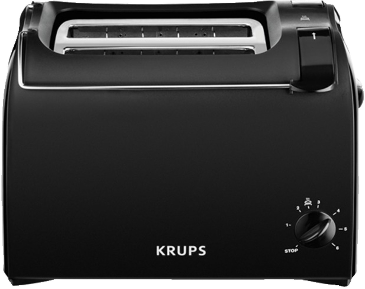 Krups KH1511 Grille-pain avec grille spéciale viennoisieries intégrée blanc