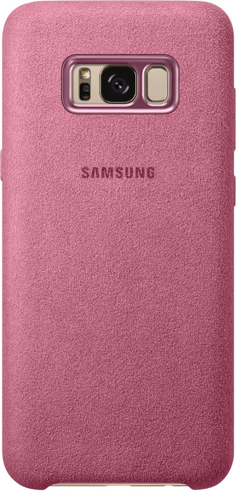 Samsung Coque Alcantara (Galaxy S8 Plus) rose