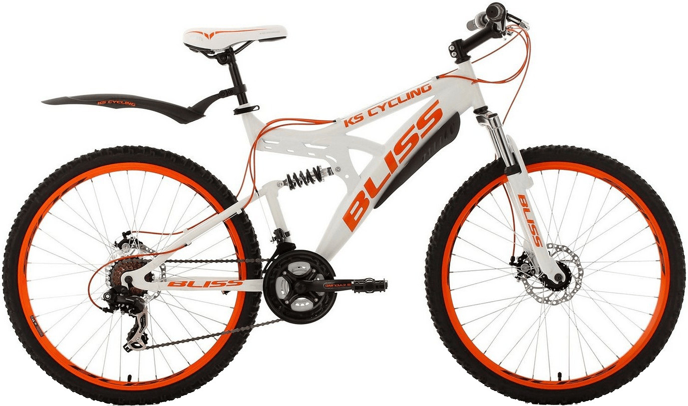 KS Cycling Bliss white-orange