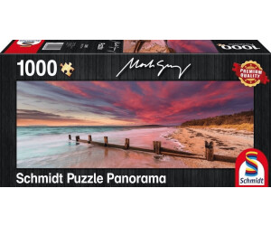 1000 Teile Schmidt Spiele Puzzle Panorama Mark Gray McCrae Beach 59395 