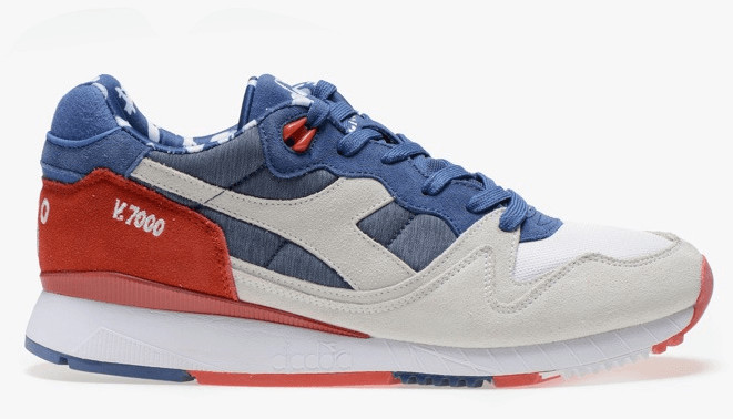Diadora V7000 Baretta blue bijiou
