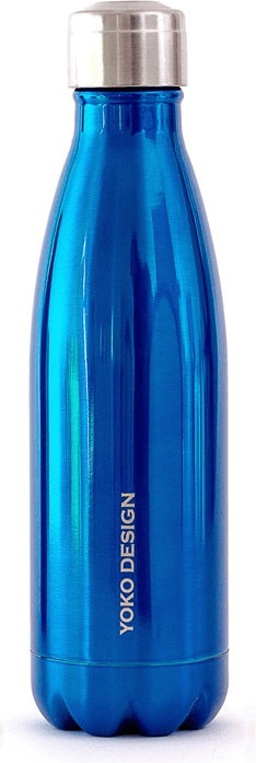 Yoko Design Bouteille isotherme 500 ml bleu