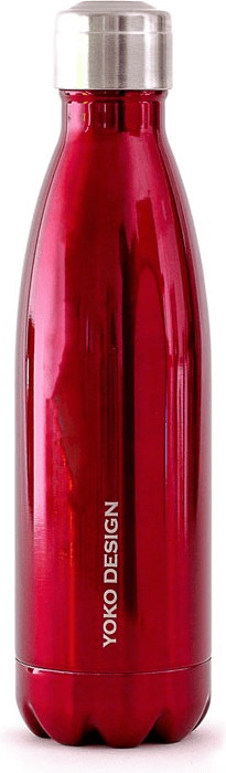 Yoko Design Bouteille isotherme 500 ml rouge