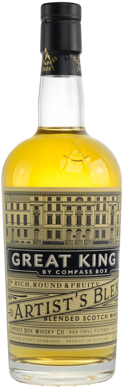 Compass Box Great King Street Artist's Blend 0,7 L 43 %