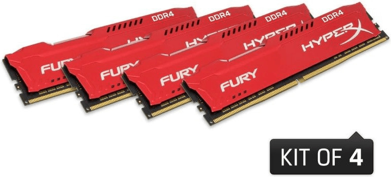 HyperX 32GB Kit DDR4-2400 CL15 (HX424C15FR2K4/32)