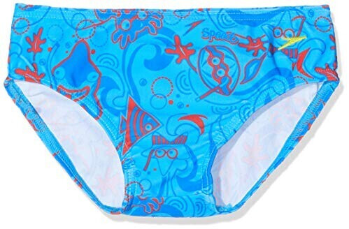 Speedo Seasquad Slip Seasquad Neon blue/red (809217B-419)