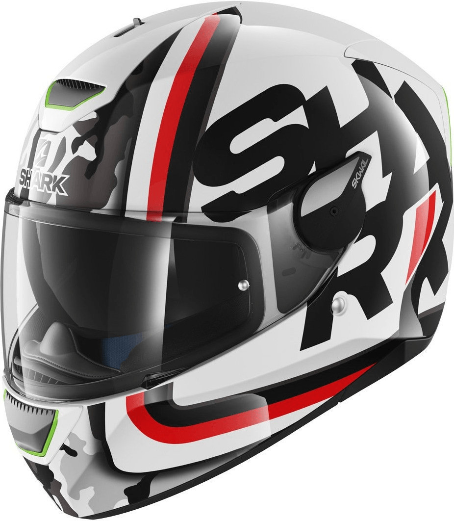 SHARK Skwal Cargo noir/blanc/rouge