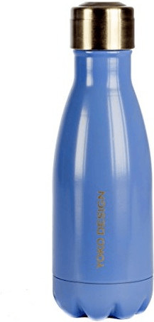 Yoko Design Bouteille isotherme 260 ml bleu mat