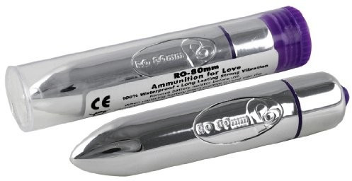 Rocks Off RO-80mm Bullet 1-Speed chrome