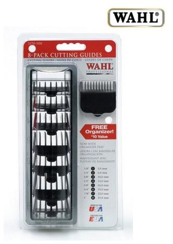 Wahl Lot de 8 guides de coupe