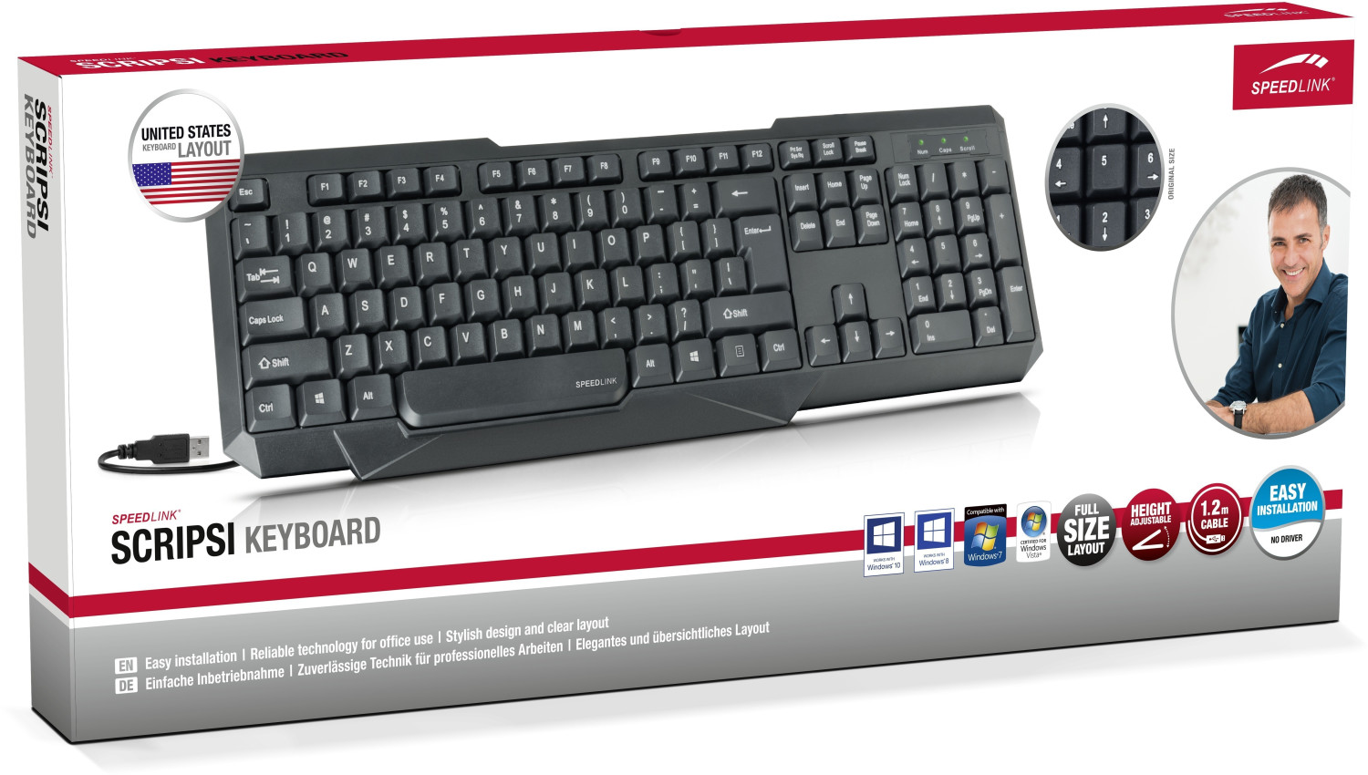 Speedlink sovos. Клавиатура Speedlink faktor Numpad SL-7430-SGY Black USB. Scripsi.