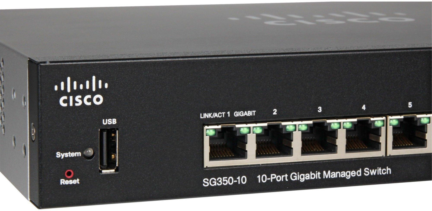 Cisco Systems SG350-10 ab 357,00 € | Preisvergleich bei idealo.de