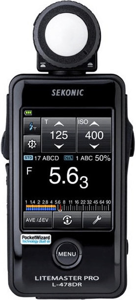 Sekonic LiteMaster Pro L-478DR-U pour PocketWizard
