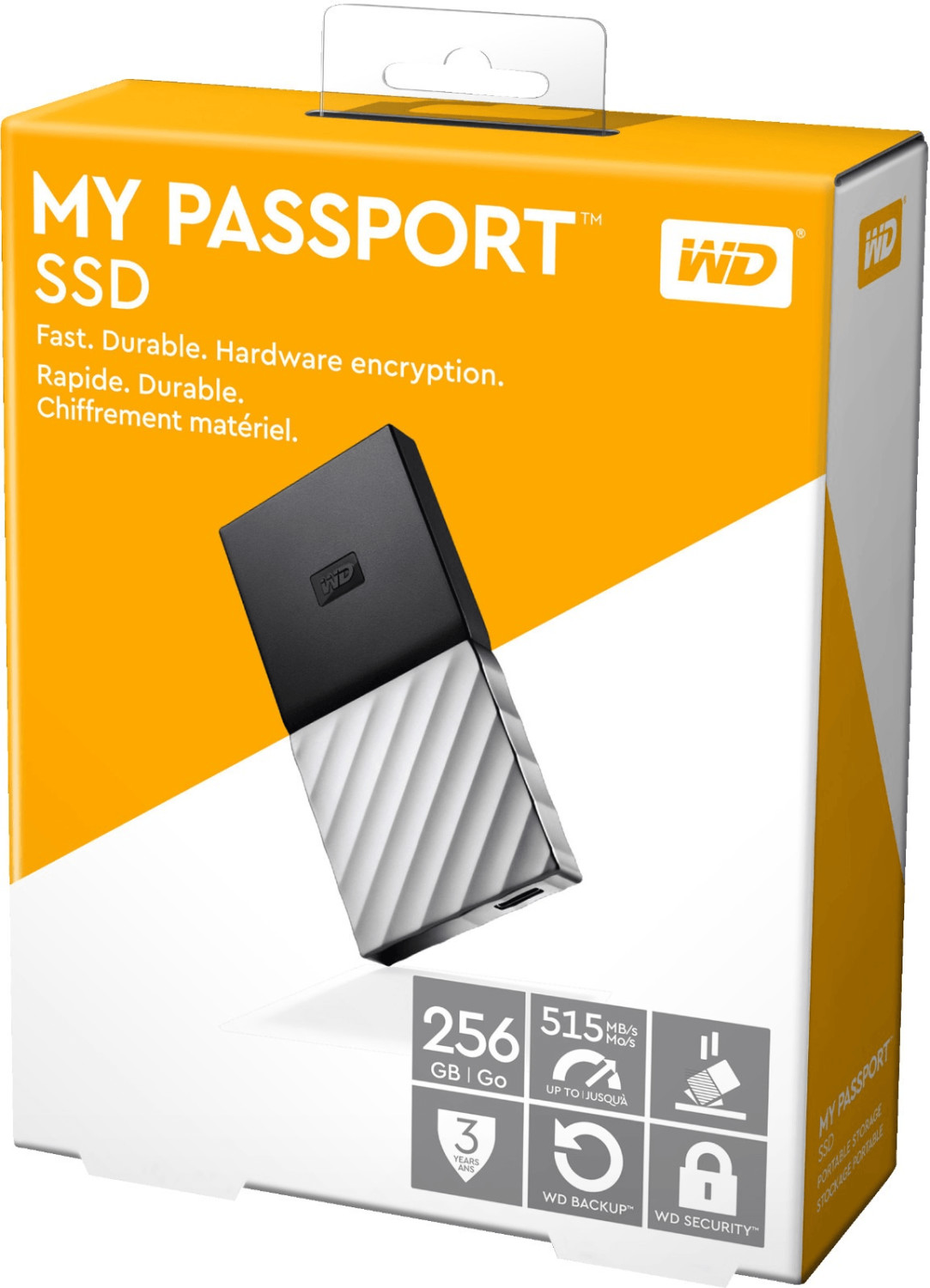 Western Digital My Passport SSD 256GB (WDBK3E2560PSL) ab 69,90 € |  Preisvergleich bei