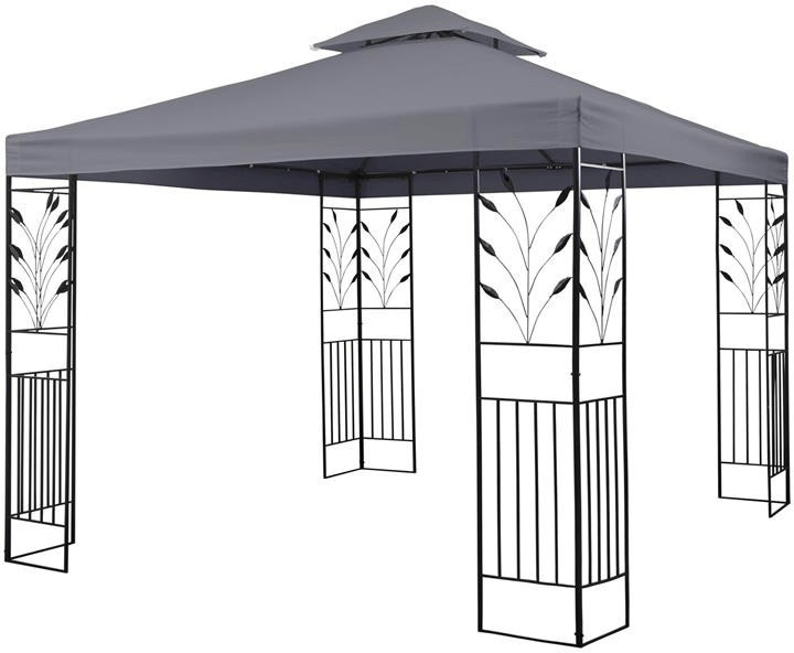 Blumfeldt Gazebo Odeon 3 x 3 m gris