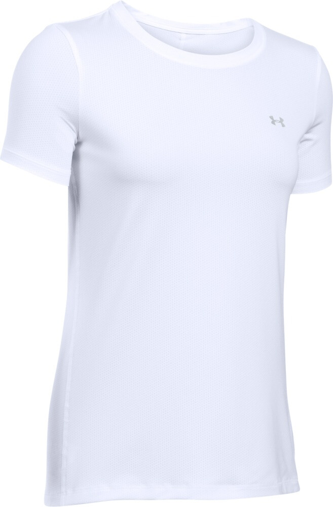 Under Armour Women's Short Sleeve Shirt UA HeatGear Armour white