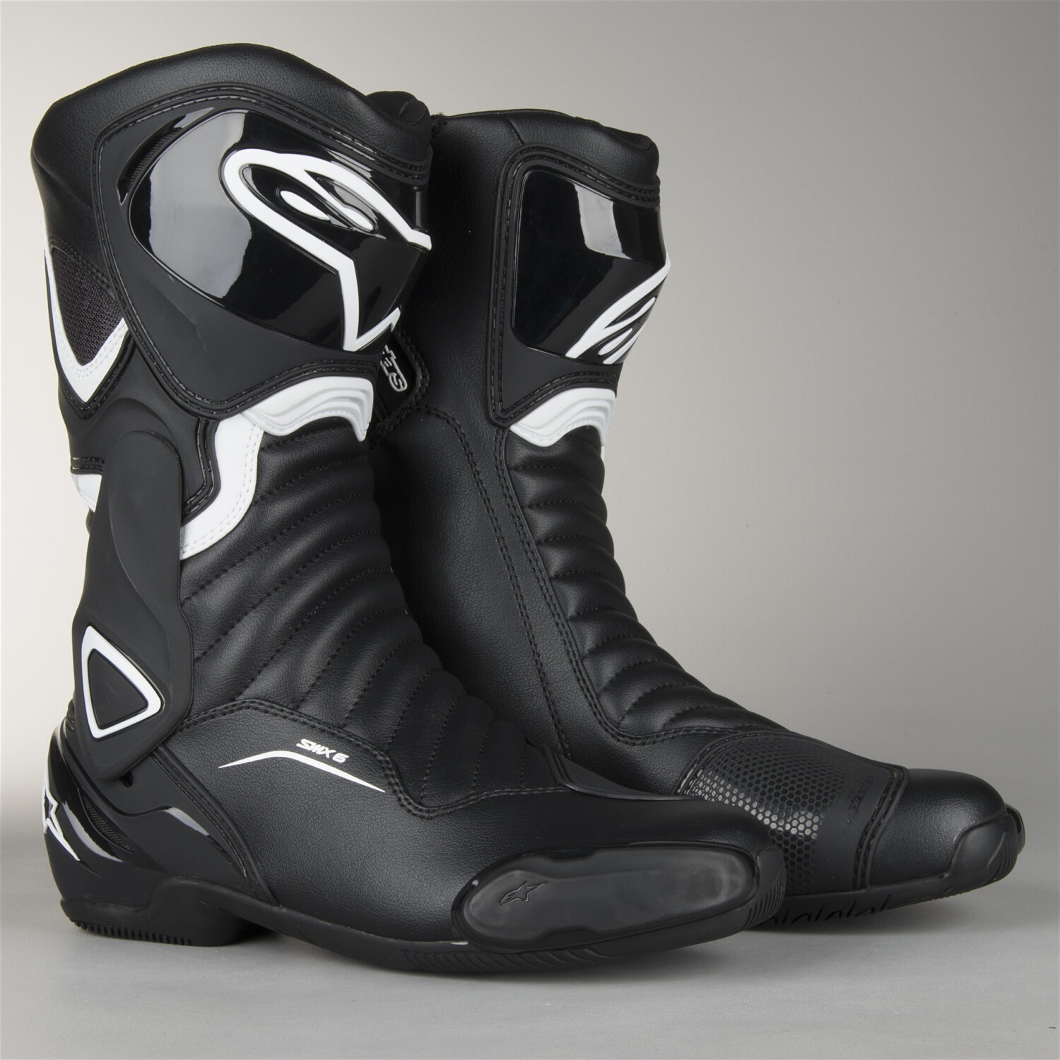 Photos - Motorcycle Boots Alpinestars SMX-6 V2 black/white 