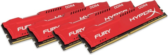 HyperX Fury 32GB Kit DDR4-2666 CL16 (HX426C16FR2K4/32)