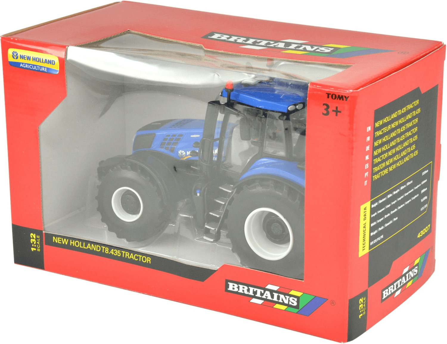 TOMY New Holland T8.435 Tractor (43007)