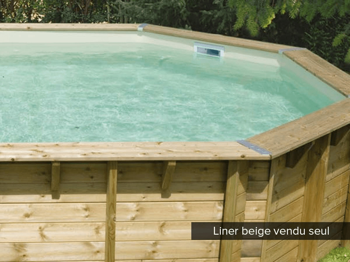 Ubbink Liner pour piscine octogonale Océa 430 x 120 cm (7512003)